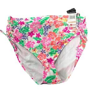 California Waves Plus Women's Bikini Bottoms (Hawaii Sunsets Multi, 2(20/22)